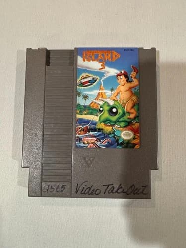Adventure Island 3 (Nintendo Entertainment System) Authentic, Tested/Working