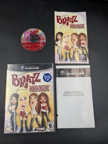 Bratz: Forever Diamondz Nintendo GameCube Complete In Box CIB