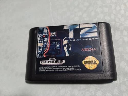 T2 the arcade game sega genesis