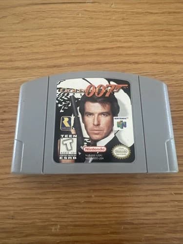 Nintendo GoldenEye 007 N64 Multiplayer FPS Shooter T NTSC-U/C 1997