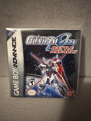 Mobile Suit Gundam SEED Battle Assault Nintendo Game Boy Advance GBA CIB Tested