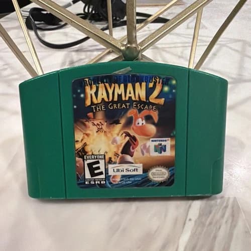 Rayman 2 The Great Escape (Nintendo 64, N64) Game - Authentic - Tested