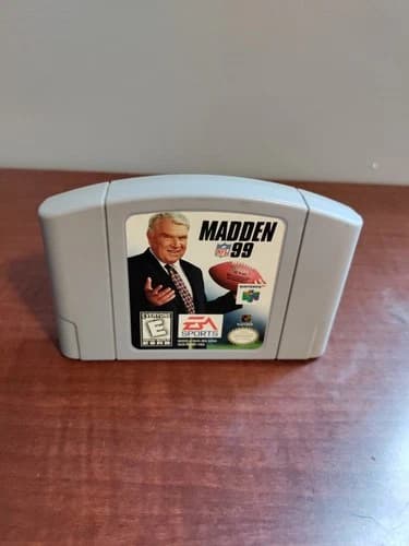 Madden NFL 99 (Nintendo 64) N64 Authentic Tested Works