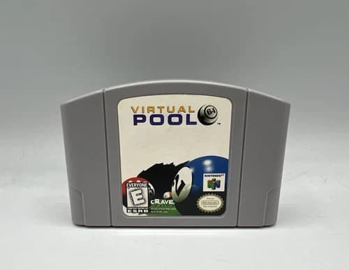 Virtual Pool N64 Nintendo 64 Cartridge Only