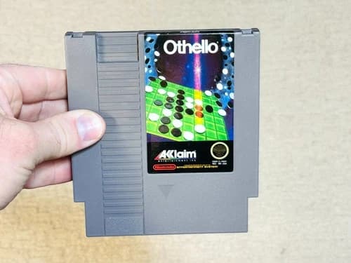 Othello - Nintendo NES Game Cartridge - Authentic - Tested