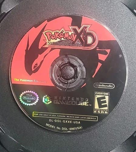 Pokemon XD: Gale of Darkness (Nintendo GameCube, 2005) Disc Only Tested Works