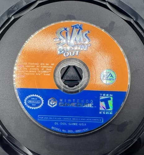 The Sims Bustin Out Nintendo GameCube Disc Only