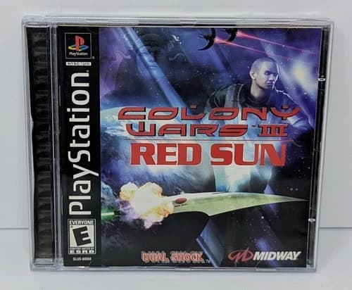 Colony Wars III: Red Sun (Sony PlayStation 1 PS1, 2000) Complete - Tested!