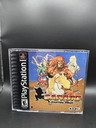 Saiyuki Journey West (Sony PlayStation 1, PS1) CIB - Guaranteed Tested