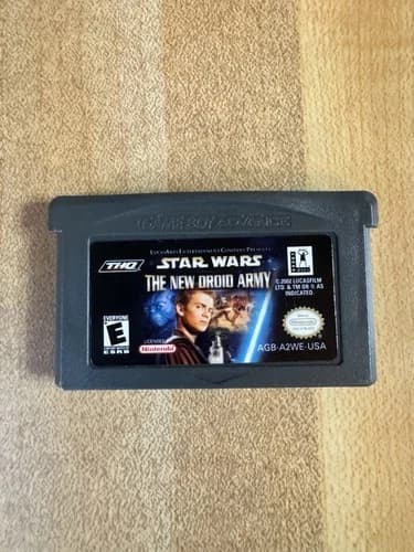 Star Wars: The New Droid Army Nintendo Game Boy Advance Authentic Cartridge Only