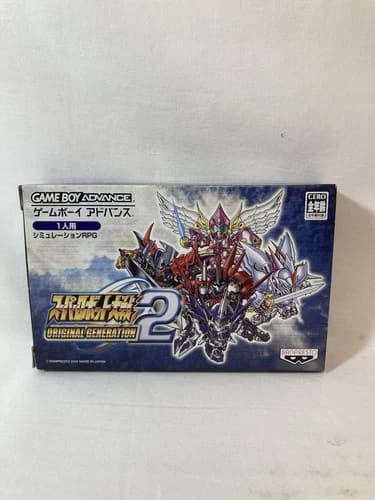 [g1651]SUPER ROBOT WARS Original Generation 2 Gameboy Advance Nintendo gba