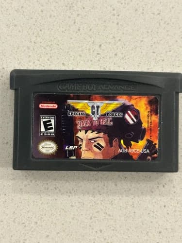 CT SPECIAL FORCES BACK TO HELL - NINTENDO GAME BOY ADVANCE GBA VIDEO GAME