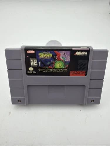 Todd McFarlane's Spawn: The Video Game (Super Nintendo SNES, 1995) Authentic