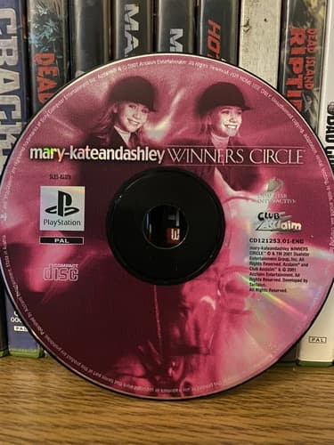 Mary-Kate And Ashley Winner’s Circle Sony PlayStation Game PS1 Game Disc Only