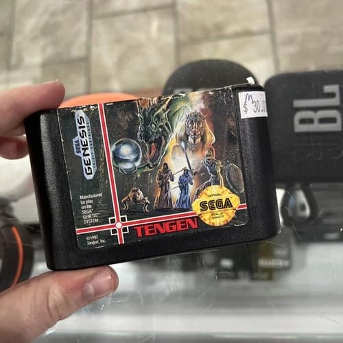 Dragon's Fury (Sega Genesis, 1992) Game Cartridge Only Tested Works