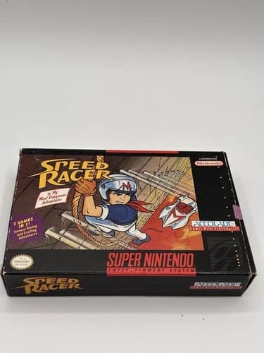 Speed Racer (Super Nintendo Entertainment System, 1994) Tested Working Condition