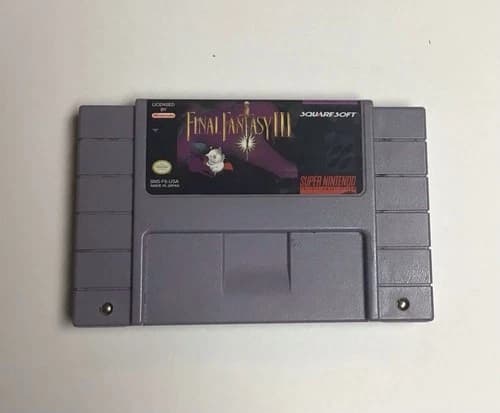 Final Fantasy III Super Nintendo SNES