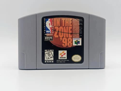 NBA In the Zone 1998 (Nintendo 64, N64) Cartridge Only Tested
