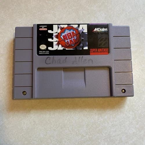 NBA Jam (Super Nintendo SNES, 1994) Cartridge ONLY - Tested