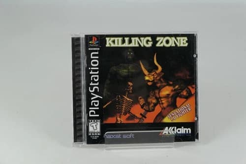 Killing Zone - Sony PlayStation 1 - 1996 - Tested - PS1 - PSOne - CIB