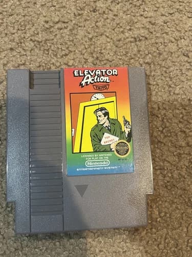Elevator Action (Nintendo Entertainment System, 1987) ,NES, New Cond Cart Only!