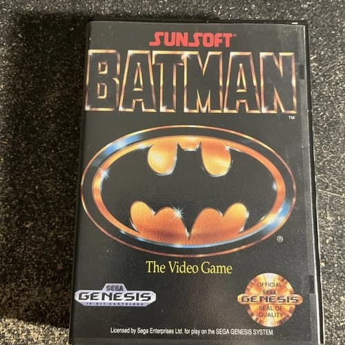 Batman: The Video Game (Sega Genesis, 1990)