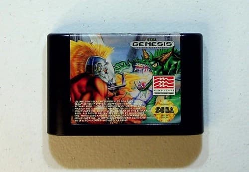 Gods Sega Genesis Video Game Classic Platformer Action Adventure