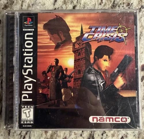 TIME CRISIS PS1 TESTED CIB MANUAL NICE COPY SEE DESCRIPTION PLAYSTATION 1