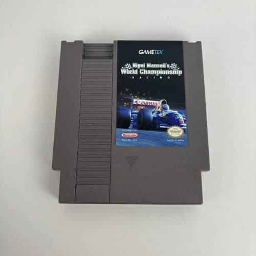 Nigel Mansell’s World Championship Racing (Nintendo NES) Cartridge Only VTG
