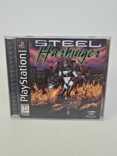 Steel Harbinger (Sony PlayStation 1) PS1 Complete CIB Tested