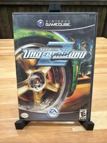 Nintendo GameCube Need for Speed Underground 2 Black Label CIB - Very good