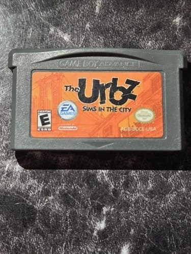 The Urbz Sims in the City Gameboy Advance GBA - Loose Authentic Tested