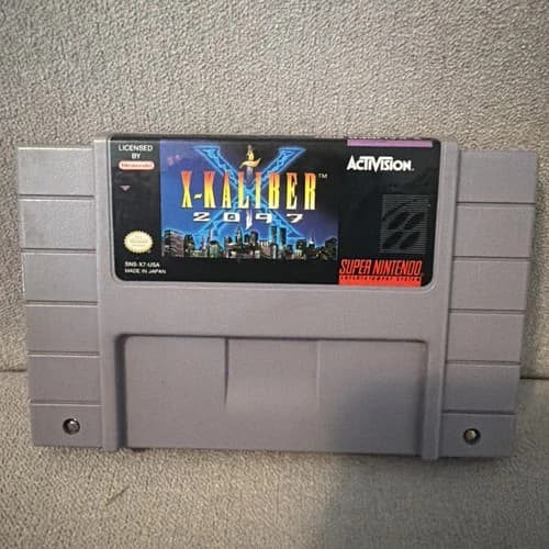 X-Kaliber 2097 (Super Nintendo SNES, 1994) Cartridge Only - Tested