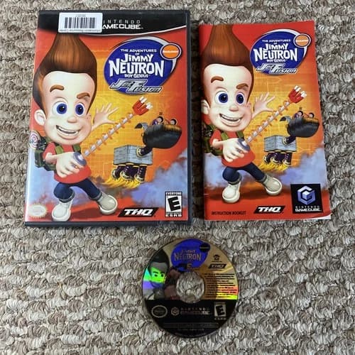 The Adventures of Jimmy Neutron Boy Genius: Jet Fusion (Nintendo GameCube, 2003)