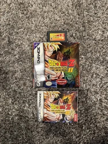 Dragon Ball Z: The Legacy of Goku II Nintendo Game Boy Advance, 2003 CIB NO MAP