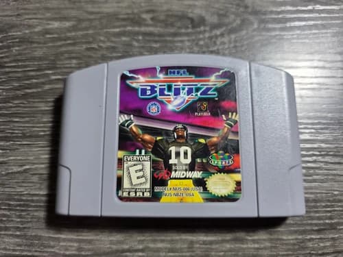 NFL Blitz (Nintendo 64, 1997) N64 Cart Only Authentic TESTED