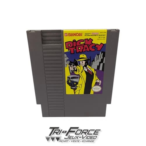 Dick Tracy Nintendo NES Authentic Cart, Tested ! Free Shipping