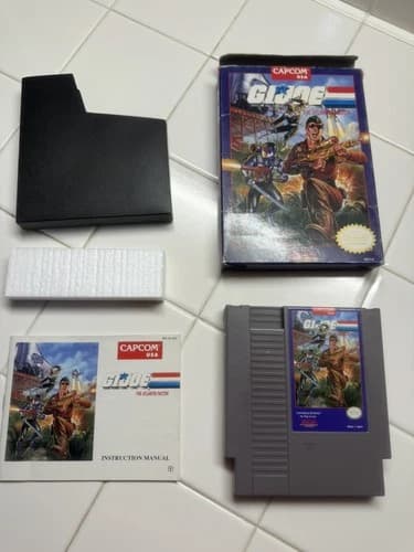 G.I. Joe GI The Atlantis Factor (Nintendo NES 1992) Original Owner Tested