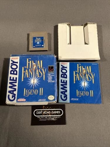 Nintendo Gameboy Final Fantasy Legend II 2 CIB Complete