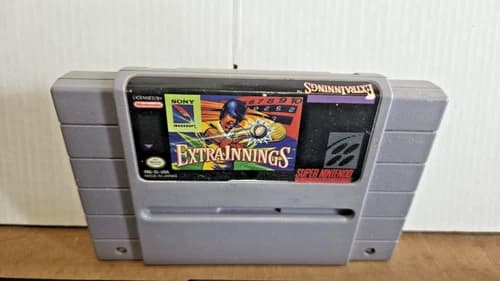 Extra Innings Super Nintendo Game Only tested work
