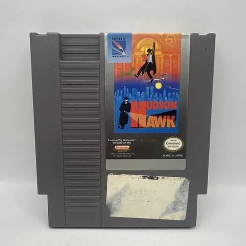 Hudson Hawk Nintendo NES Game Cartridge