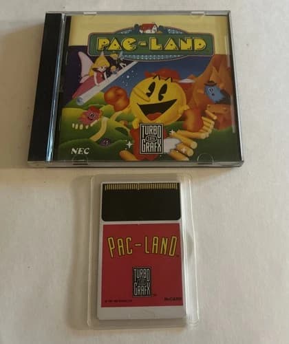 PAC-LAND FOR TURBOGRAFX 16 TG- CIB- Tested/ Authentic