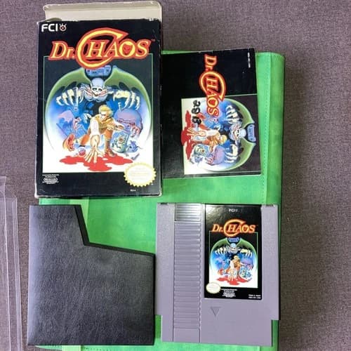 Dr. Chaos (Nintendo NES 1988) CIB