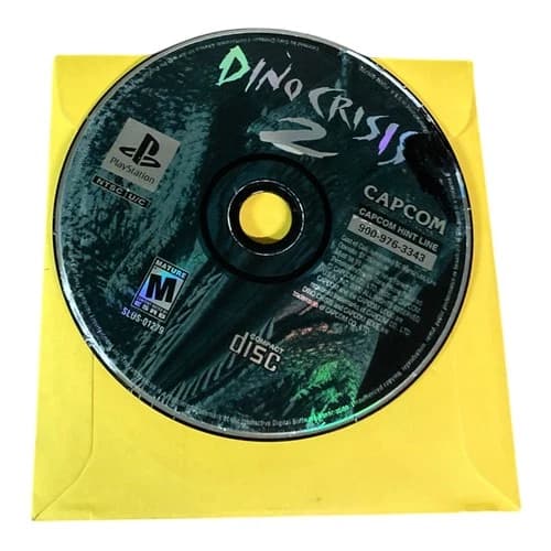 Sony PlayStation 1 PS1 Disc Only Tested Dino Crisis 2 CF