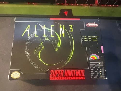 Alien 3 (Super Nintendo Entertainment System, 1993) CIB w/ Manual! Tested-Works!