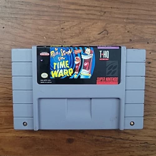 The Ren and Stimpy Show: Time Warp (Super Nintendo SNES) Tested