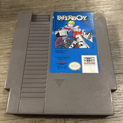 Paperboy (Nintendo NES, 1988) Authentic Game Cartridge Only Tested & Working