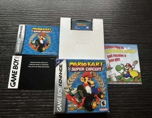 Mario Kart: Super Circuit (Game Boy Advance, 2001) CIB