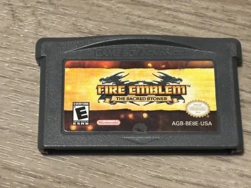 Fire Emblem Sacred Stones Nintendo Game Boy Advance GBA Battery Saves Authentic