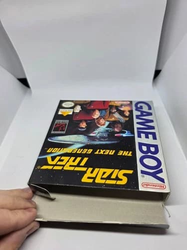 Star Trek: The Next Generation (Nintendo GameBoy, 1993) Game Box Manual